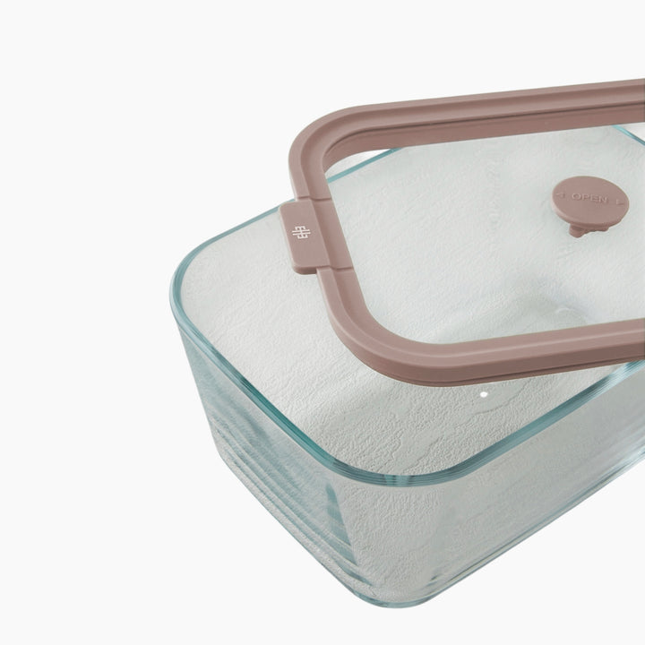 EH Simone Borosilicate Storage Container Light Pink