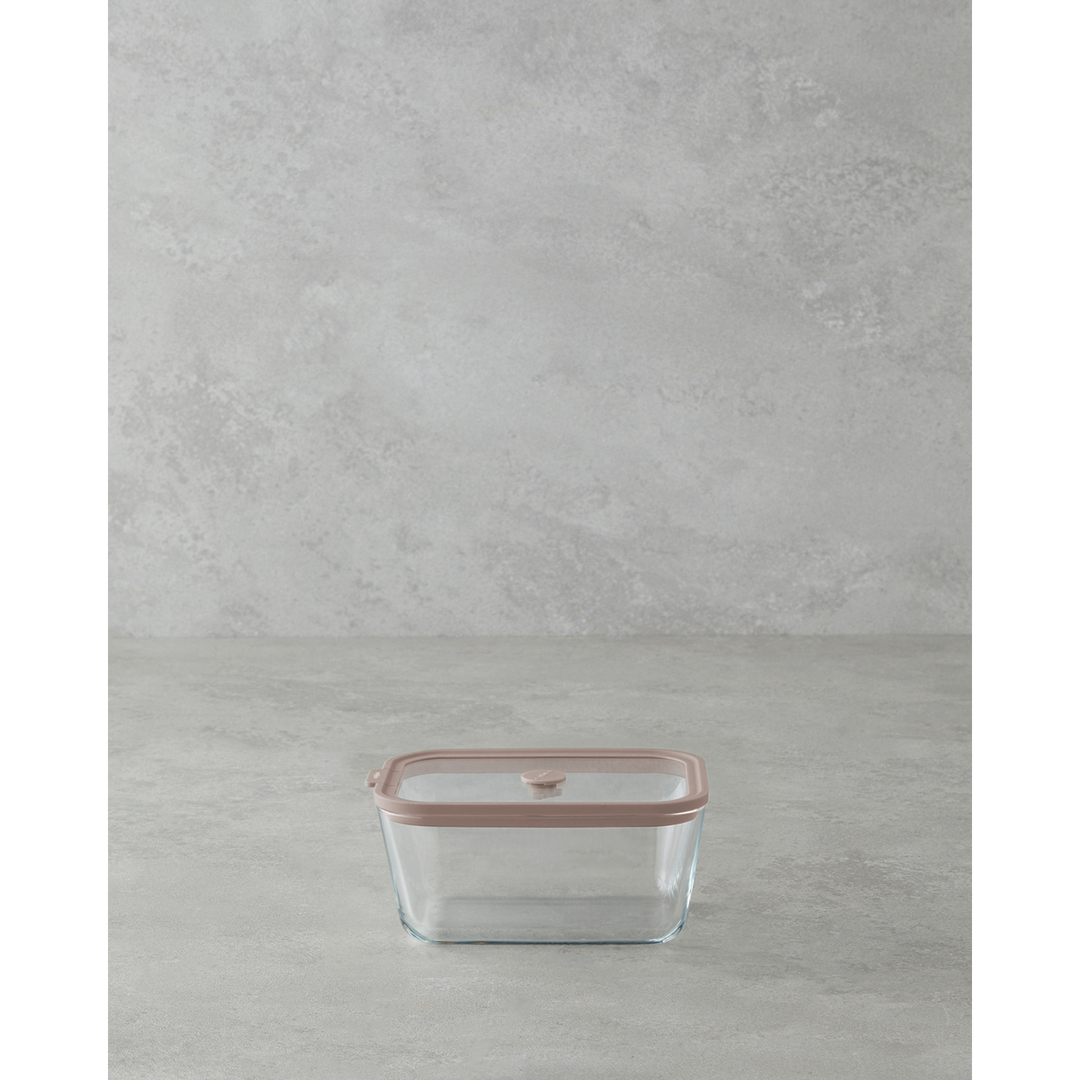 EH Simone Borosilicate Storage Container Light Pink