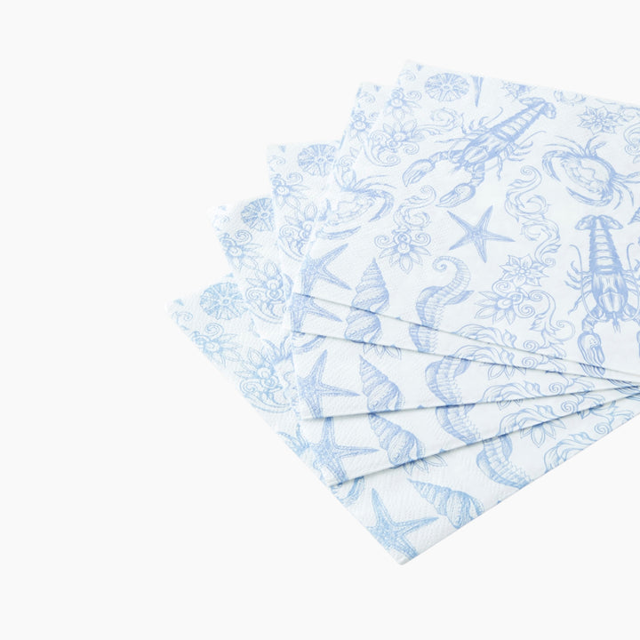 EH Coastal Charm Paper 20 Pcs Napkin 33X33 Cm Blue