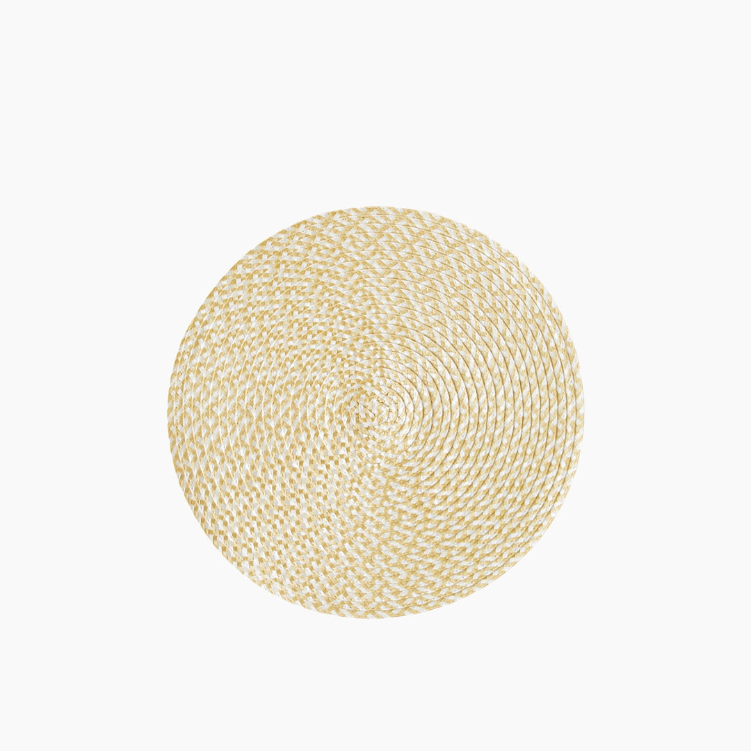 EH Gridle Pp-Polyester 2 Pcs Table Mat 38 Cm Natural