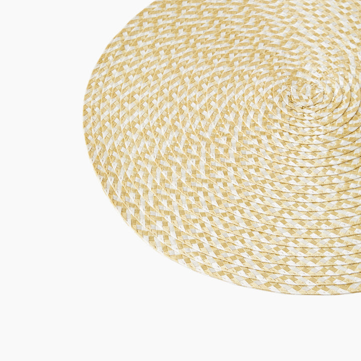 EH Gridle Pp-Polyester 2 Pcs Table Mat 38 Cm Natural