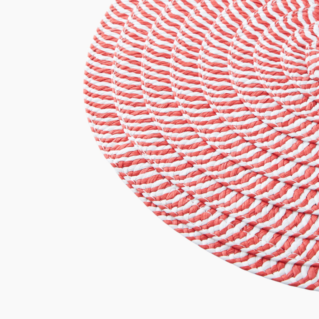 EH Loopera Paper 2 Pcs Table Mat 38 Cm Red