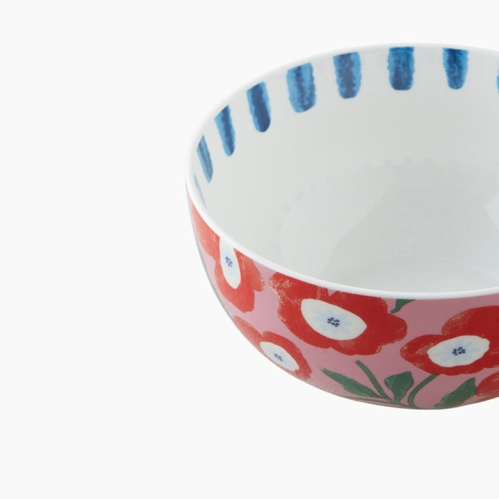 EH Bright Parade New Bone China Bowl Colored