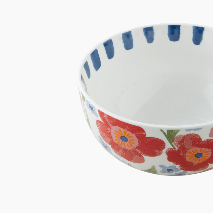 EH Bright New Bone China Snack Bowl 10 Cm Colored