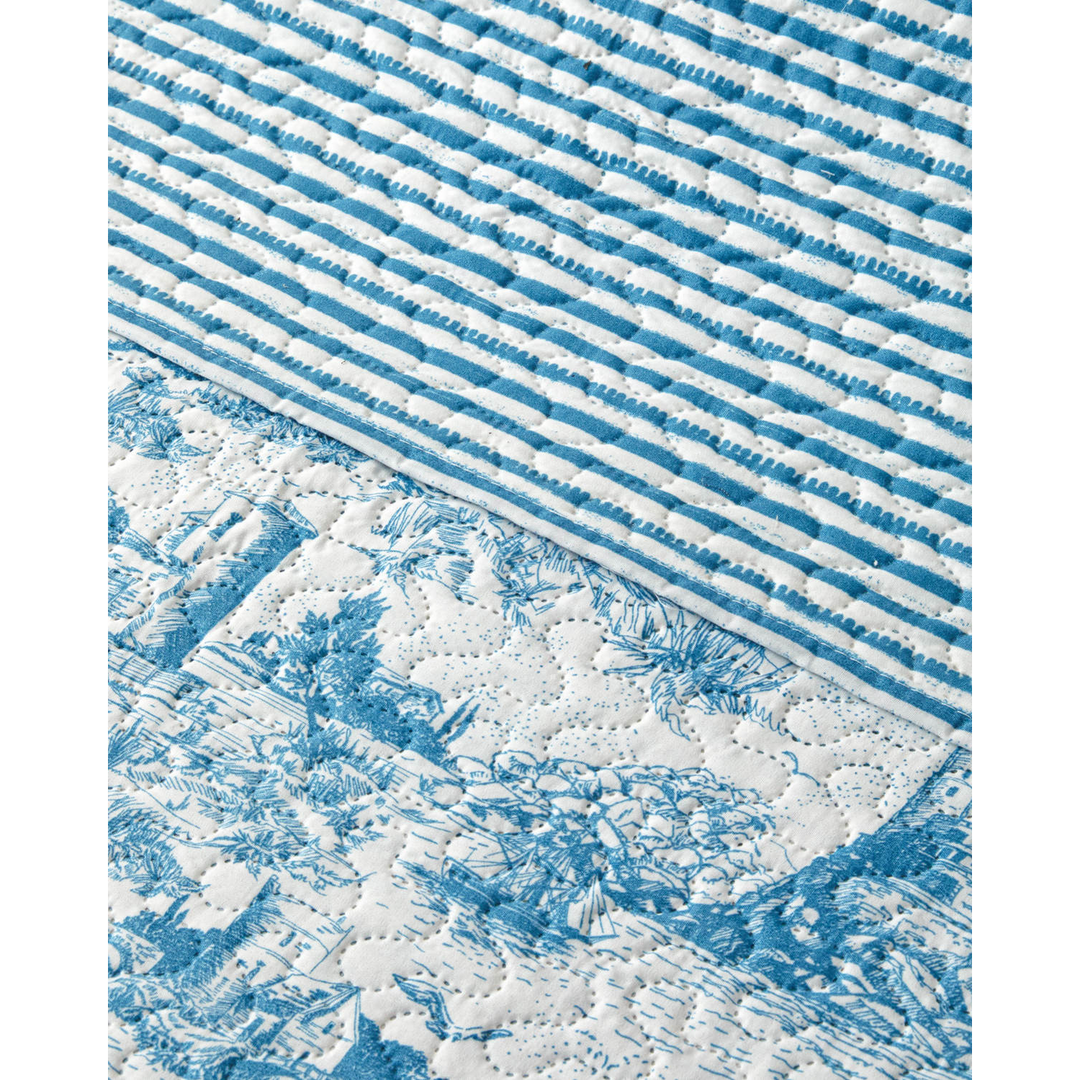Seaside Serenity Multi-Purpose Cover Blue