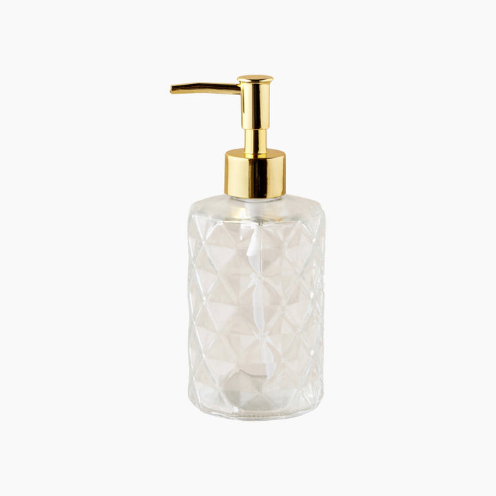 EH Karina Glass Bathroom Soap Dispenser 17,5 Cm Transparent