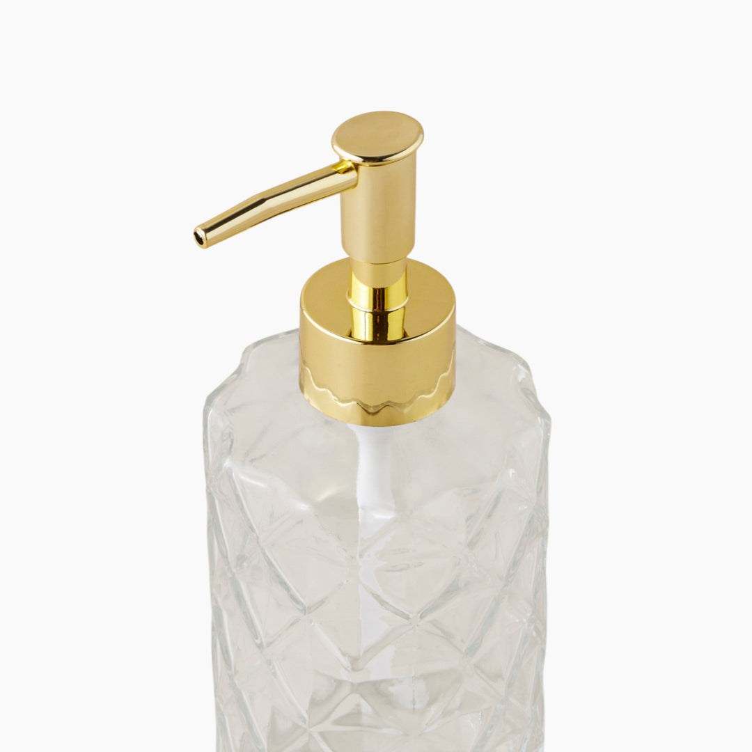 EH Karina Glass Bathroom Soap Dispenser 17,5 Cm Transparent