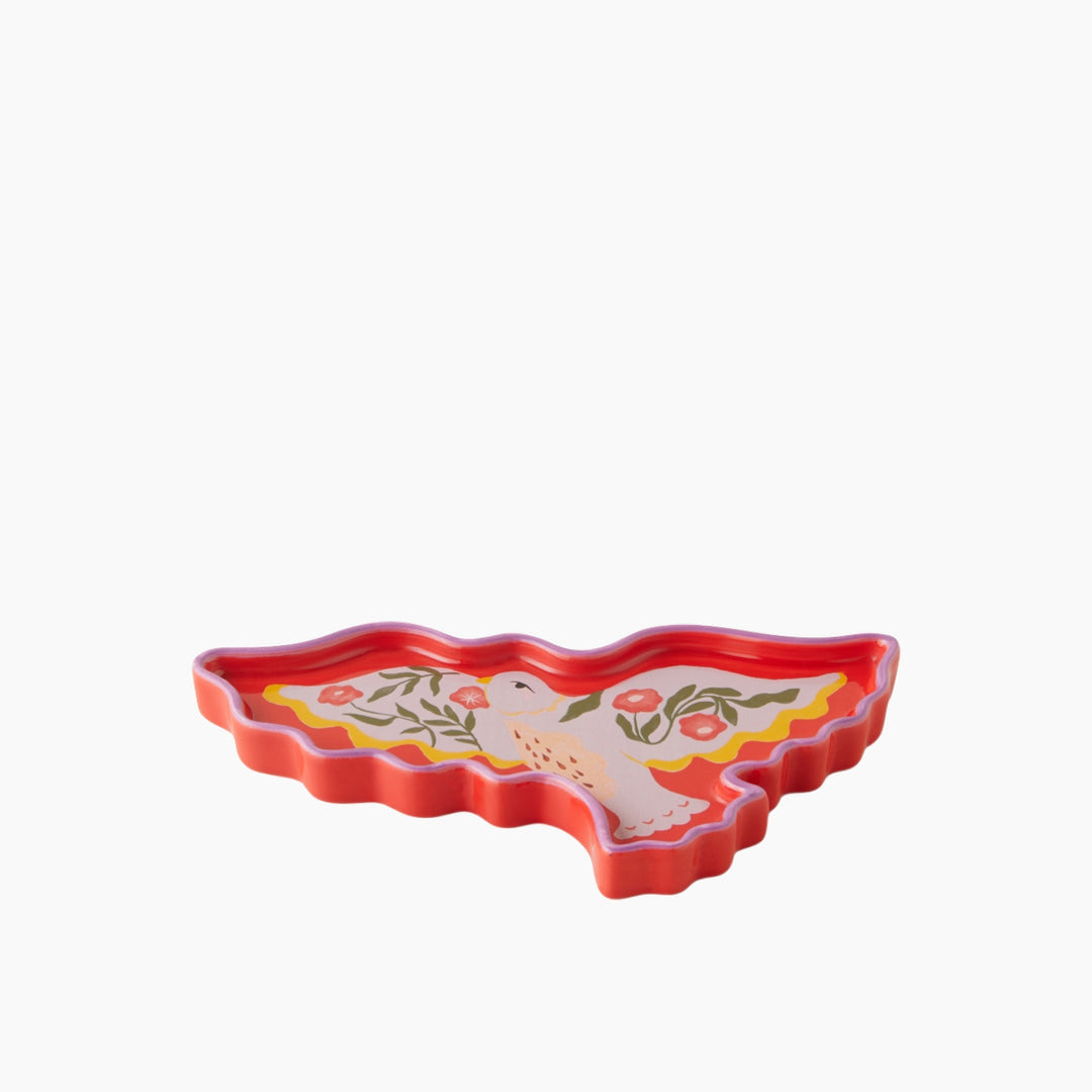 EH Judy Ceramic Decorative 20X2 Cm Red