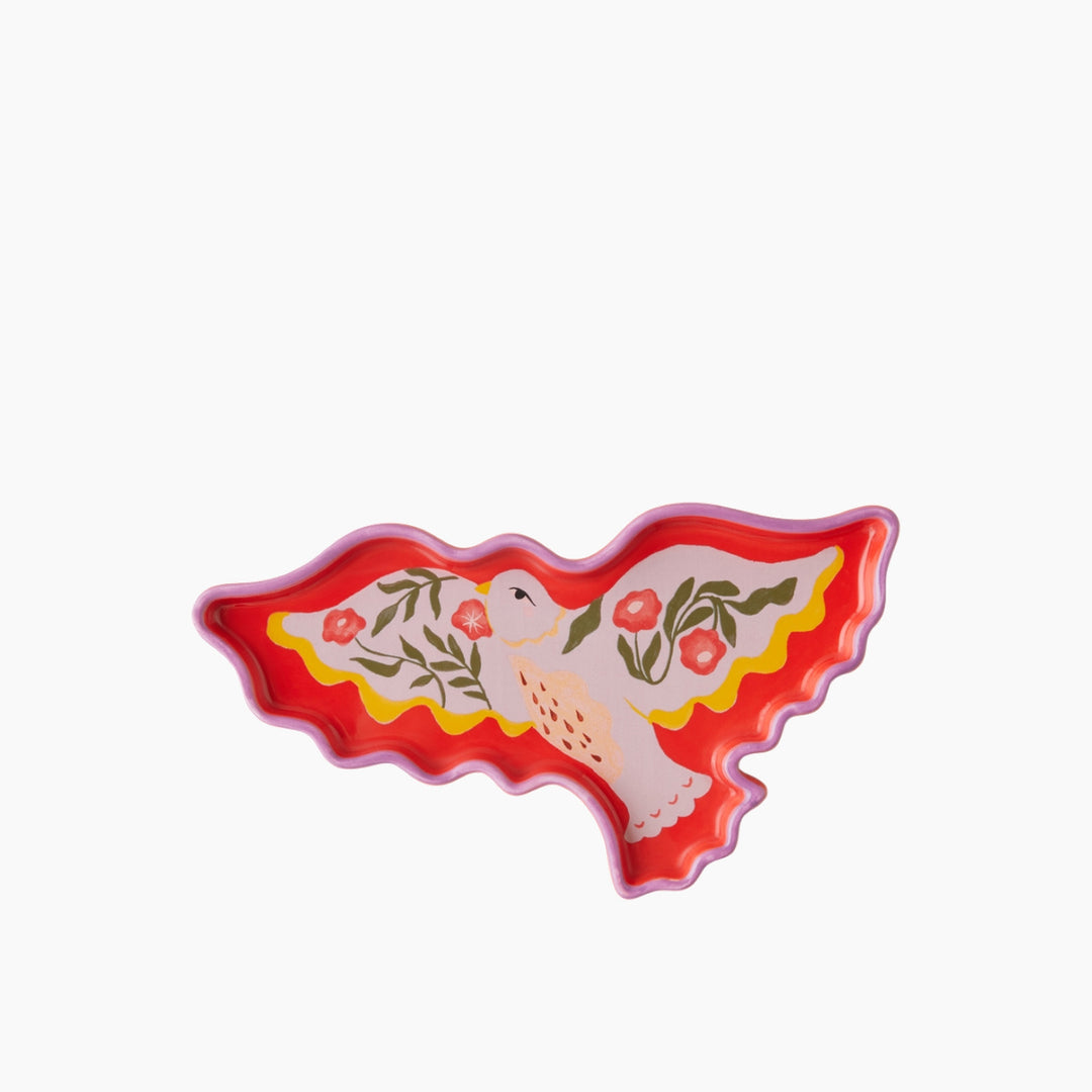 EH Judy Ceramic Decorative 20X2 Cm Red