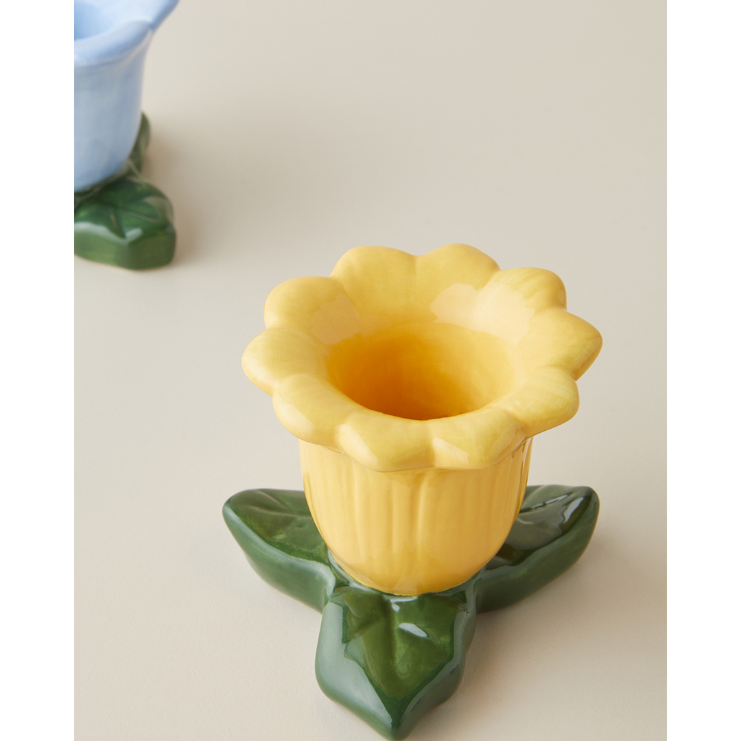 EH Polte Ceramic Decorative Object 6 Cm Yellow - Green