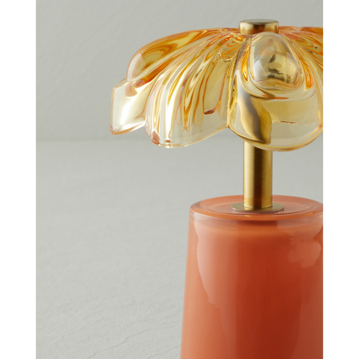 EH Lorin Glass Table Lamp 11 X 18 Cm