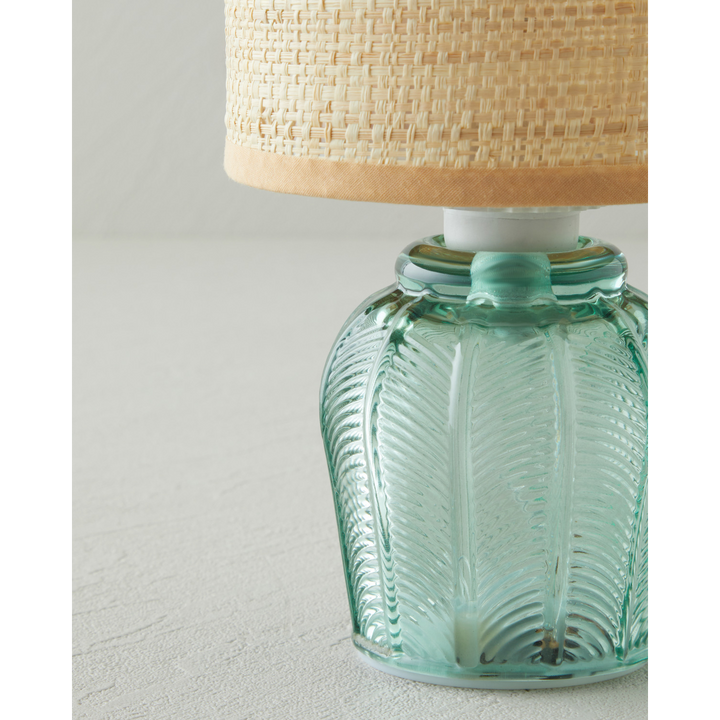 EH Loren Glass Table Lamp 12 X 19 Cm