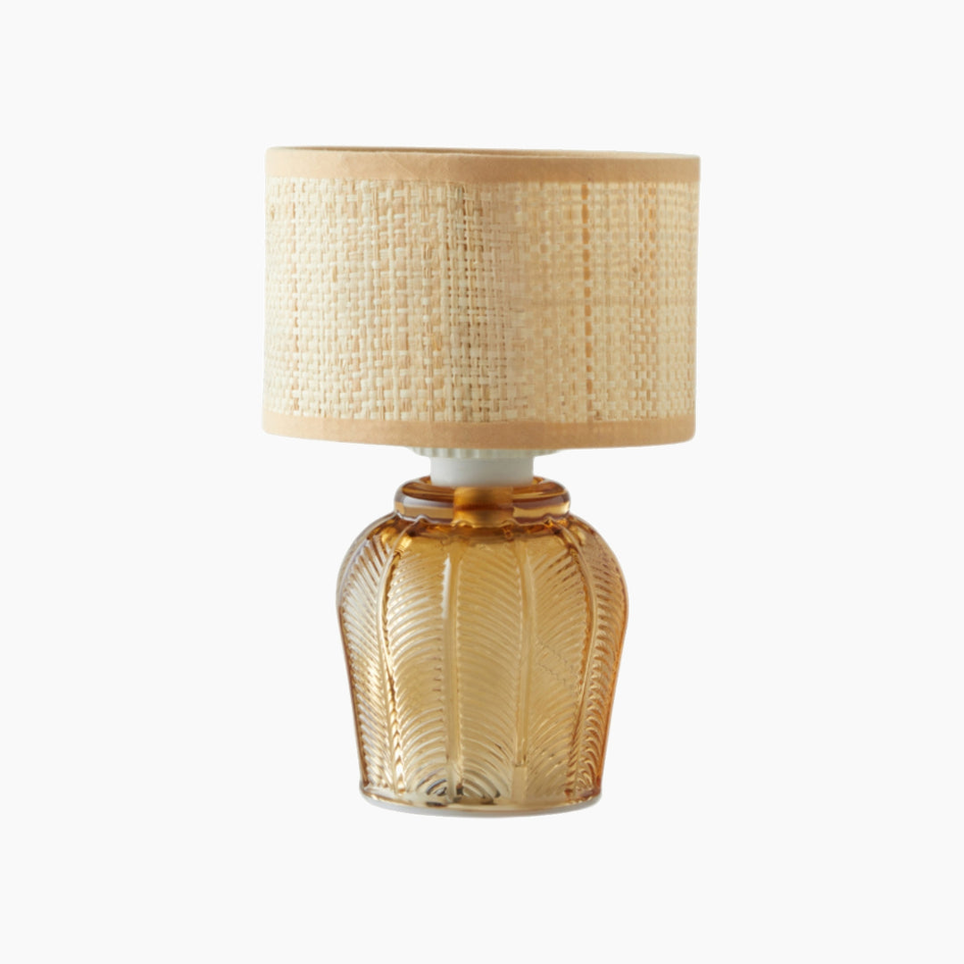 EH Loren Glass Table Lamp 12 X 19 Cm