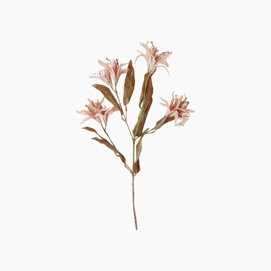 EH Bauhinia Plastic Single Branch Artificial Flowe 84 Cm Light Salmon