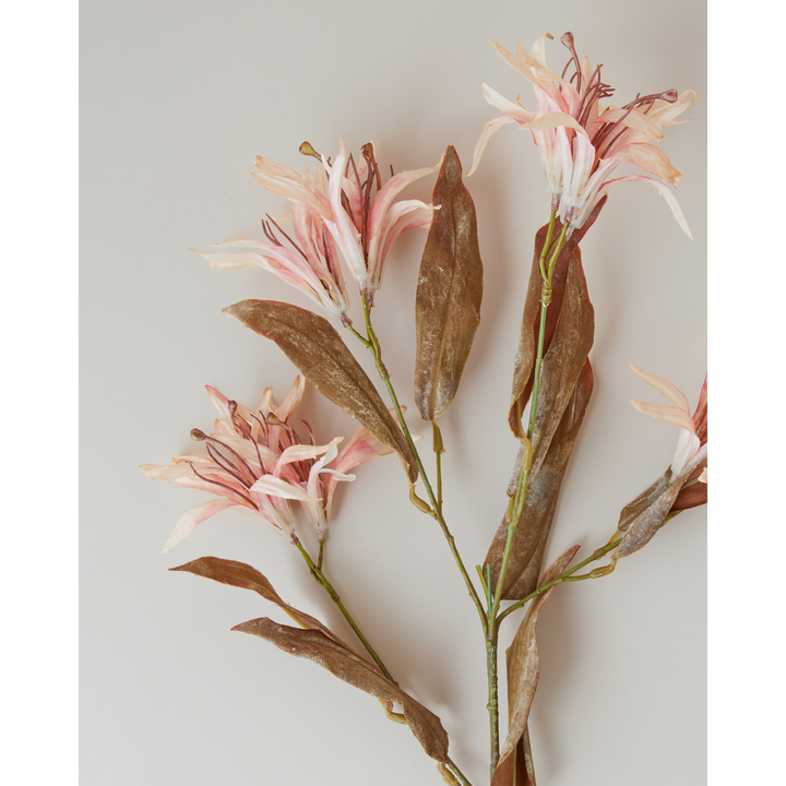 EH Bauhinia Plastic Single Branch Artificial Flowe 84 Cm Light Salmon