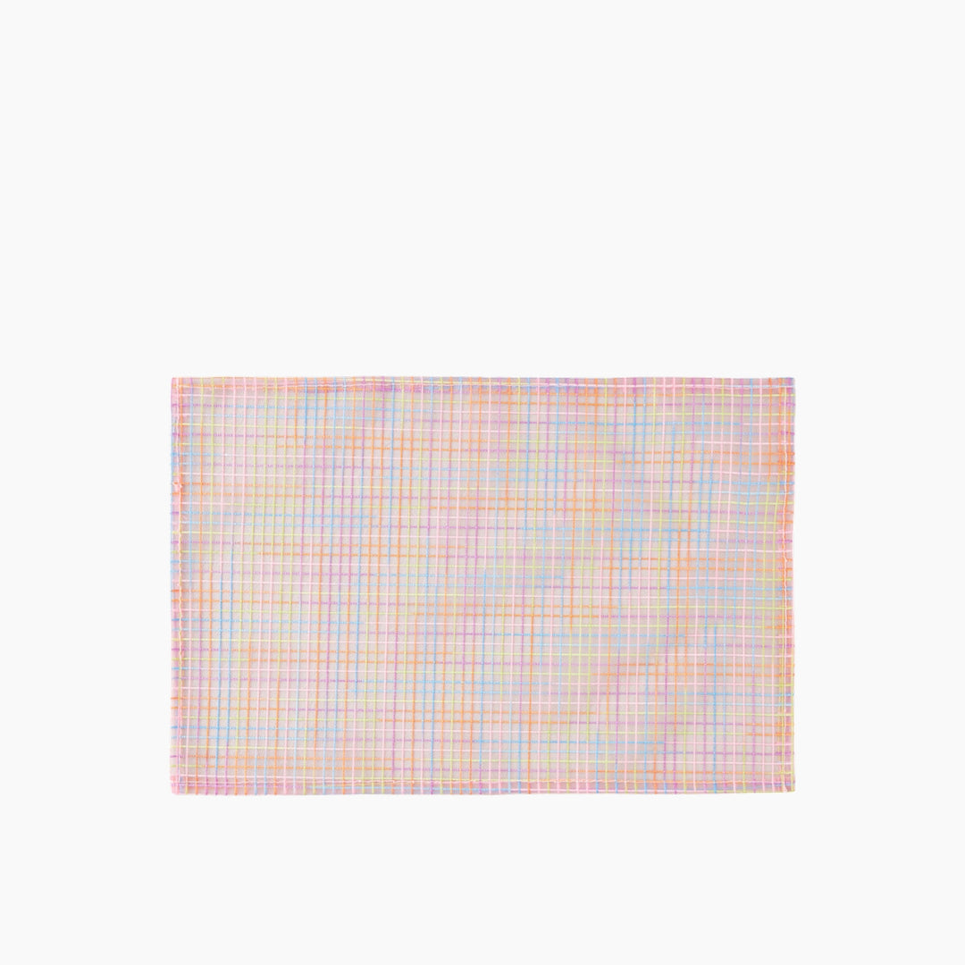 EH Galaxy Stripes Polyester 4 Pcs Table Mat 30X45 Cm Pınk