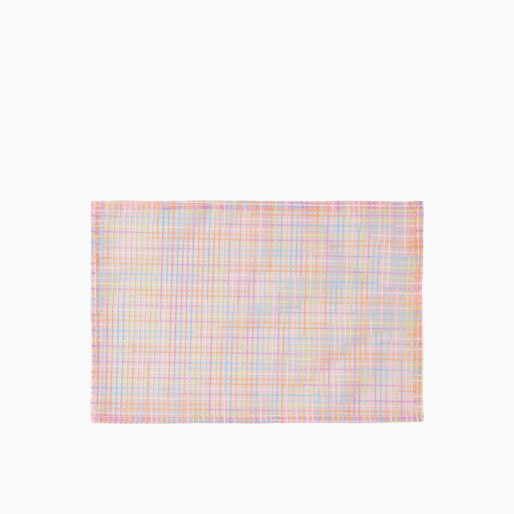 EH Galaxy Stripes Polyester 4 Pcs Table Mat 30X45 Cm Pınk