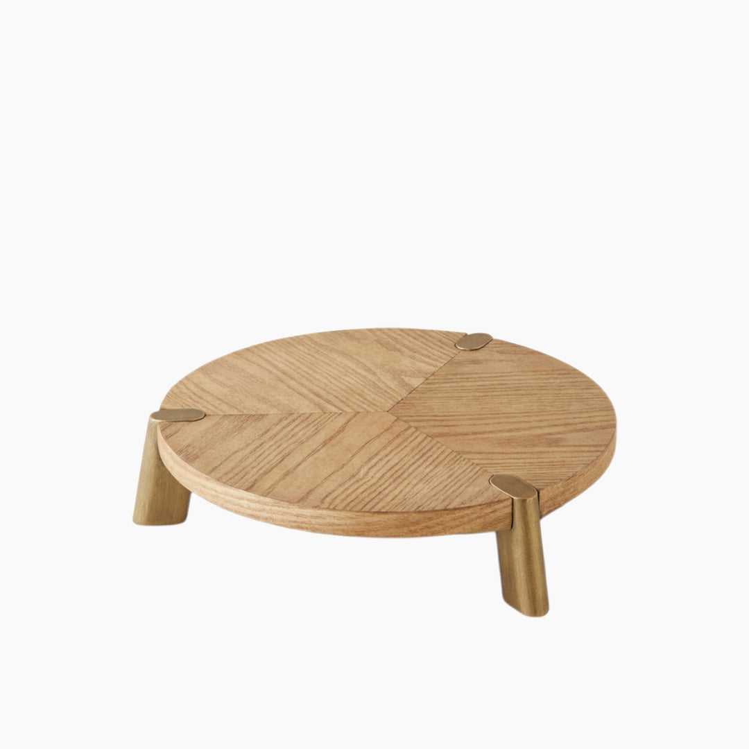 EH Layla Mdf Decorative Tray 30 X 8 Cm Brown