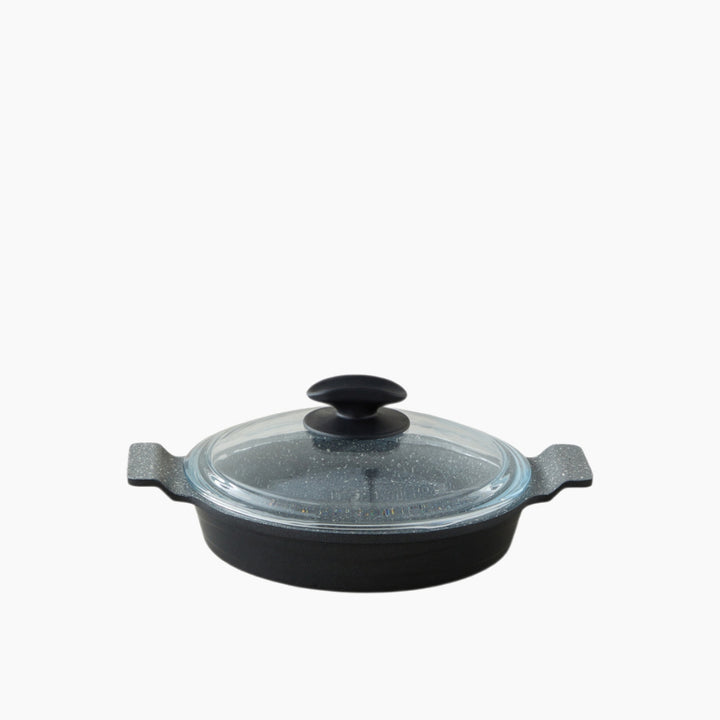 EH Prime Expert Premium Cast 4 Pieces With Cover Omelet Pan Set 18-20 Cm Black - Gray