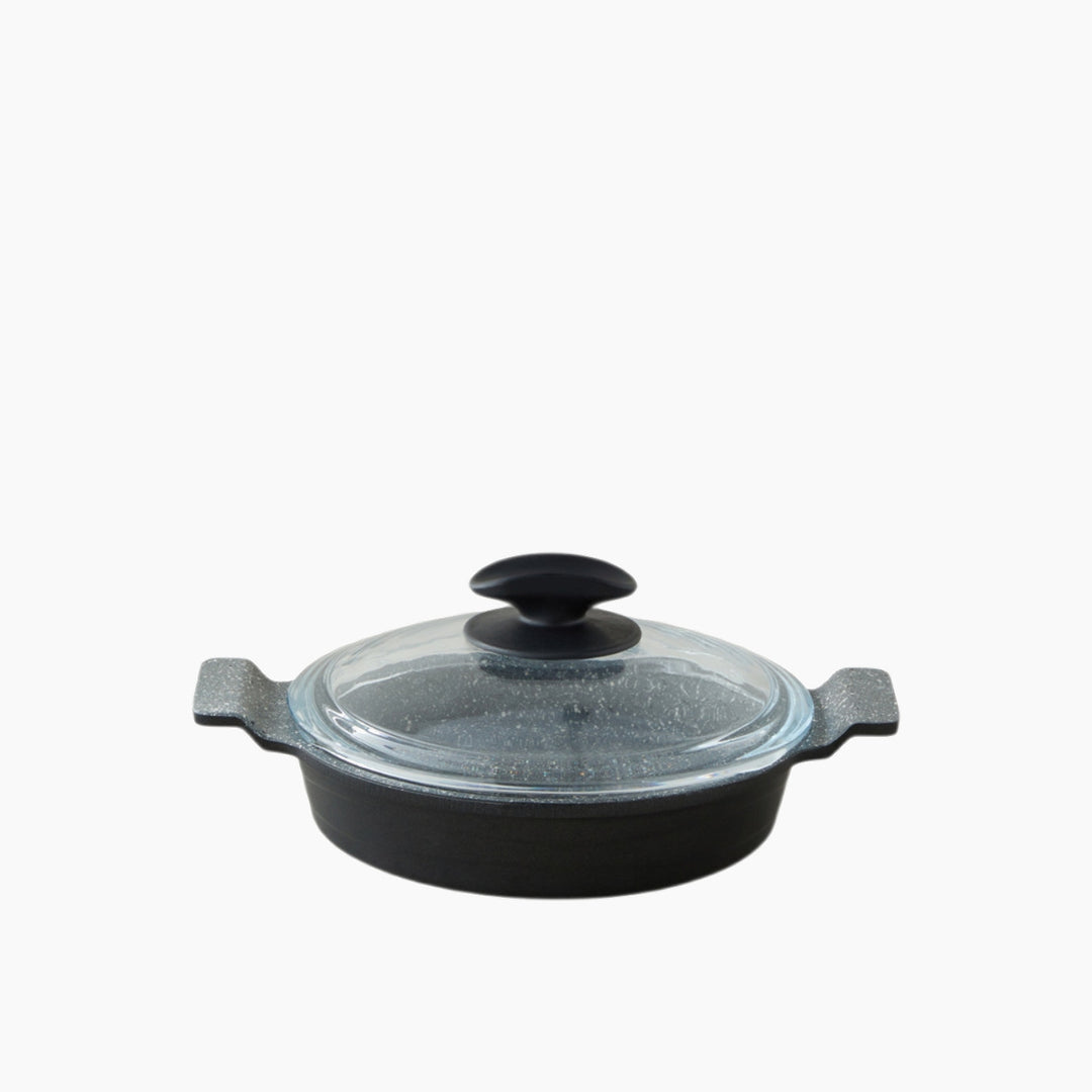 EH Prime Expert Premium Cast 4 Pieces With Cover Omelet Pan Set 18-20 Cm Black - Gray