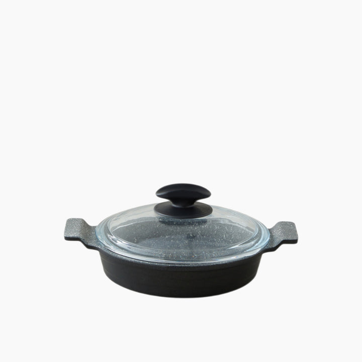 EH Prime Expert Premium Cast 4 Pieces With Cover Omelet Pan Set 18-20 Cm Black - Gray