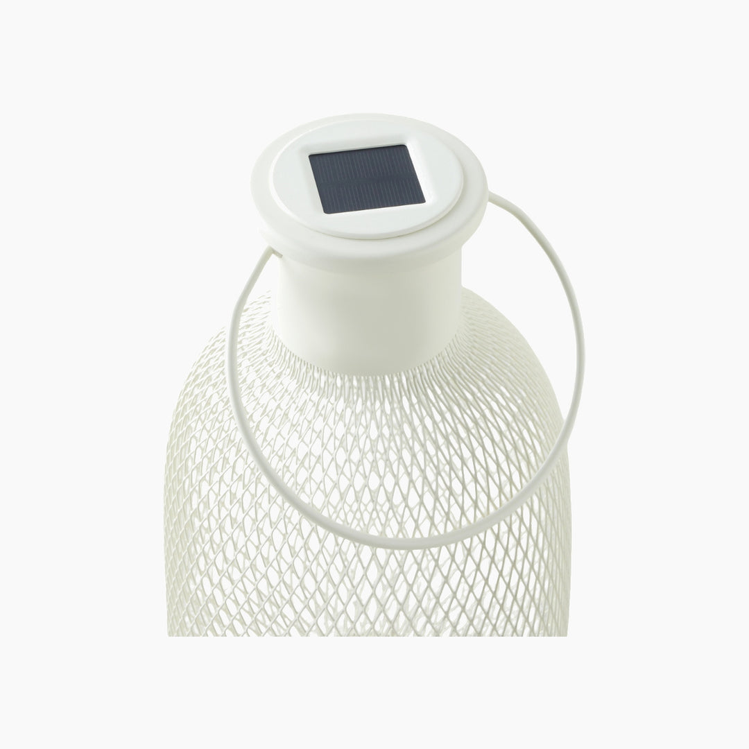 EH Briel Metal Lantern 16X16X30 Cm Cream