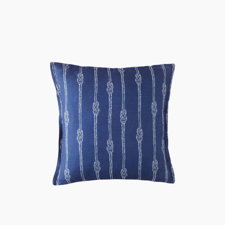 EH Rope Toss Pillow Cover 45 X 45 Cm Navy Blue