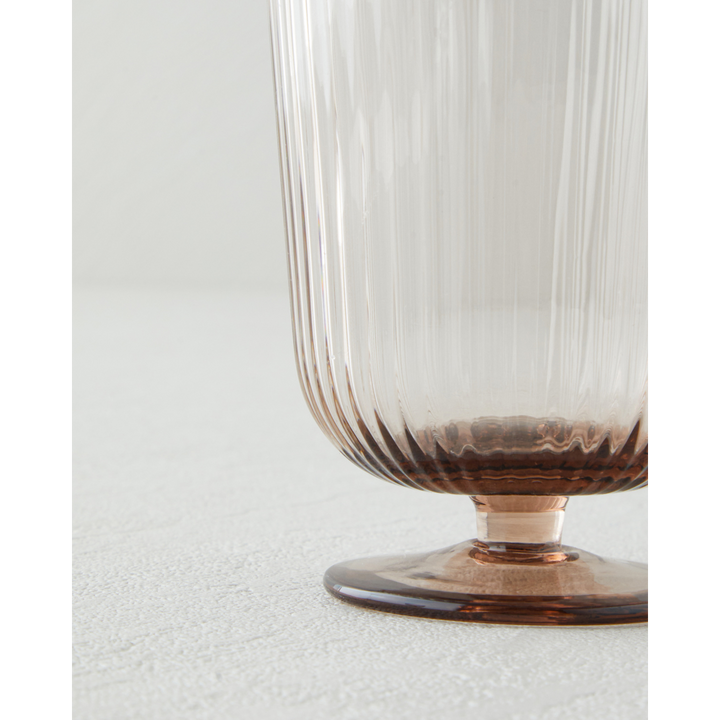 EH Linera Glass Hand Made 2-Piece Cup 300 Ml Mink