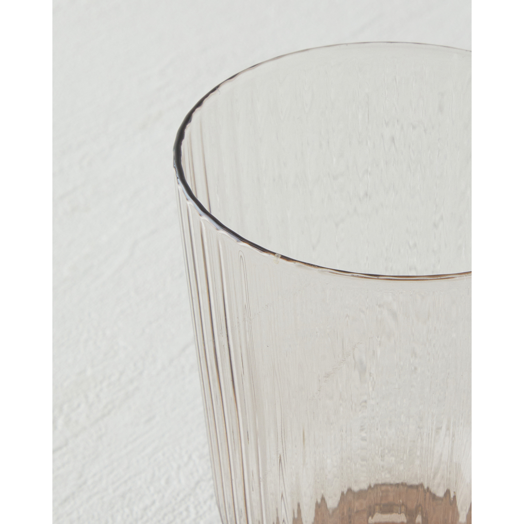EH Linera Glass Hand Made 2-Piece Cup 300 Ml Mink