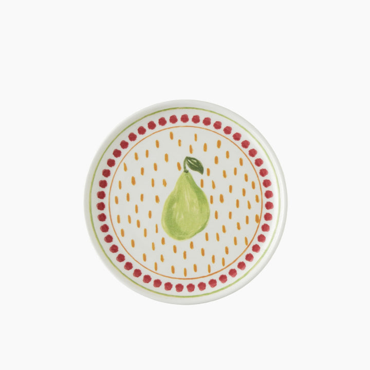 EH Fruity Ceramic 4 Pcs Cake Set 20 Cm Colored