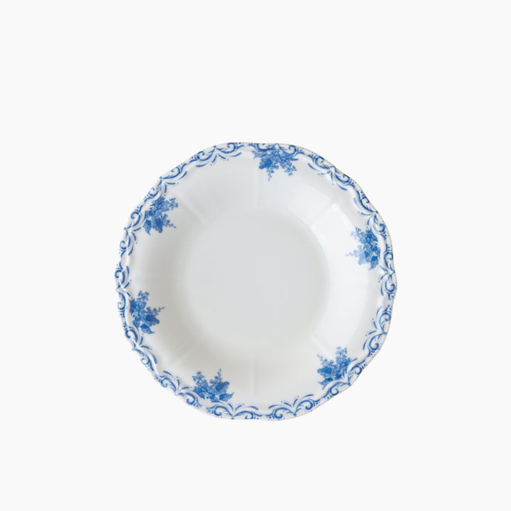 EH Porcelain Table Set 24 Pieces, 6 Servings Blue