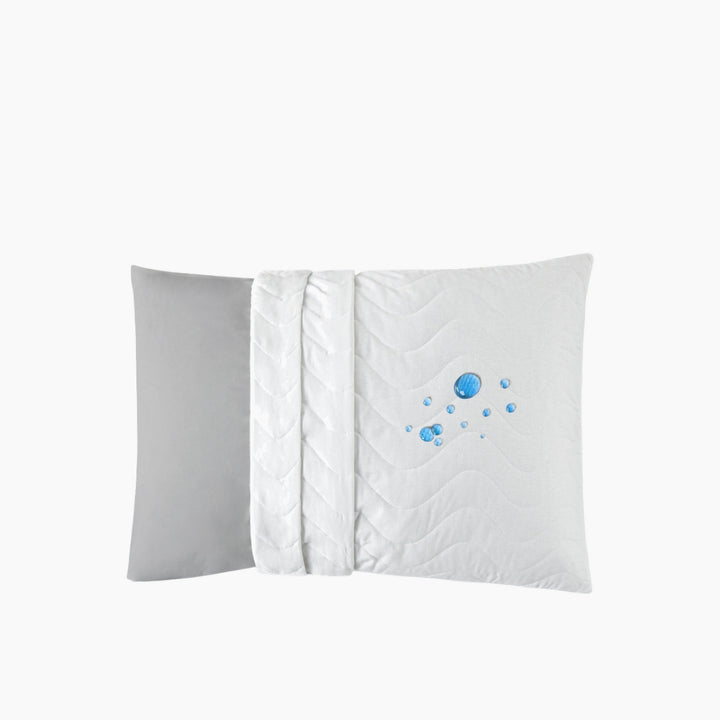 EH Napline Waterproof Quilted Cotton Pillow Case 50 X 70 Cm White