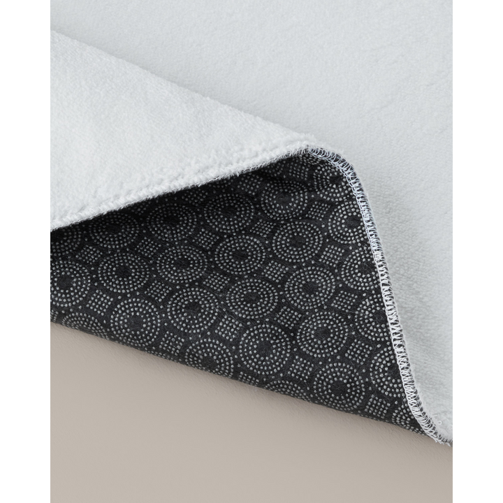 EH Gridline Anti-Slip Base Bath Mat Set 60 X 100 Cm + 50 X 60 Cm  White
