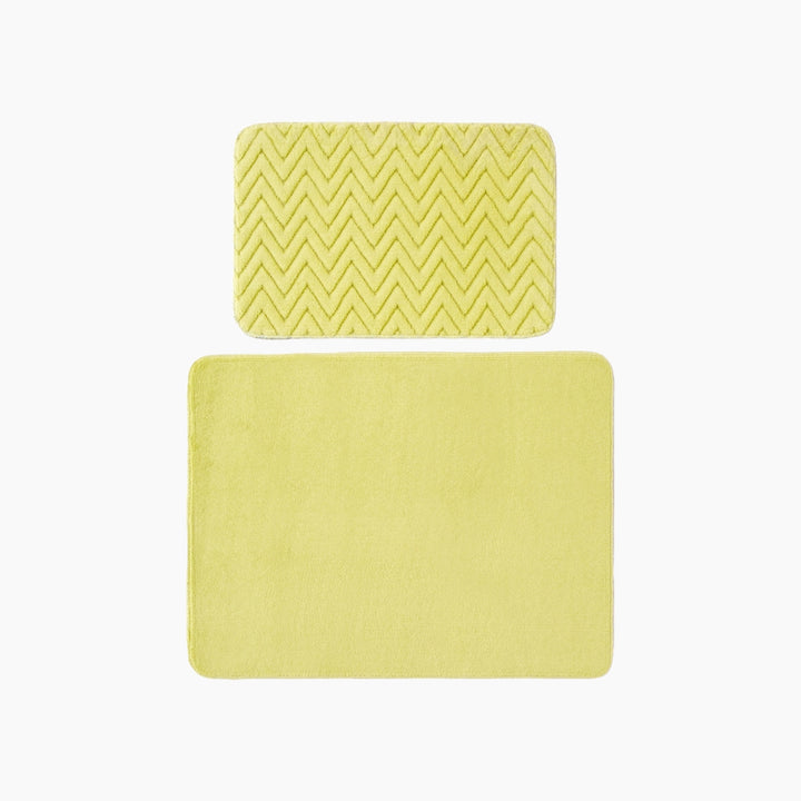 Anti-Slip Base Bath Mat Set