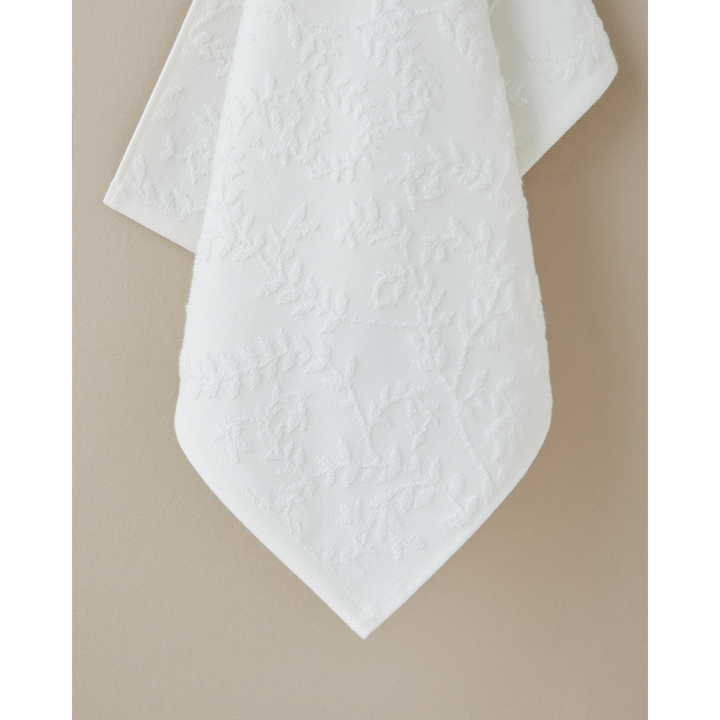 EH Leafy Touch Cotton Jacquard Bath Towel 90 x 150 Cm