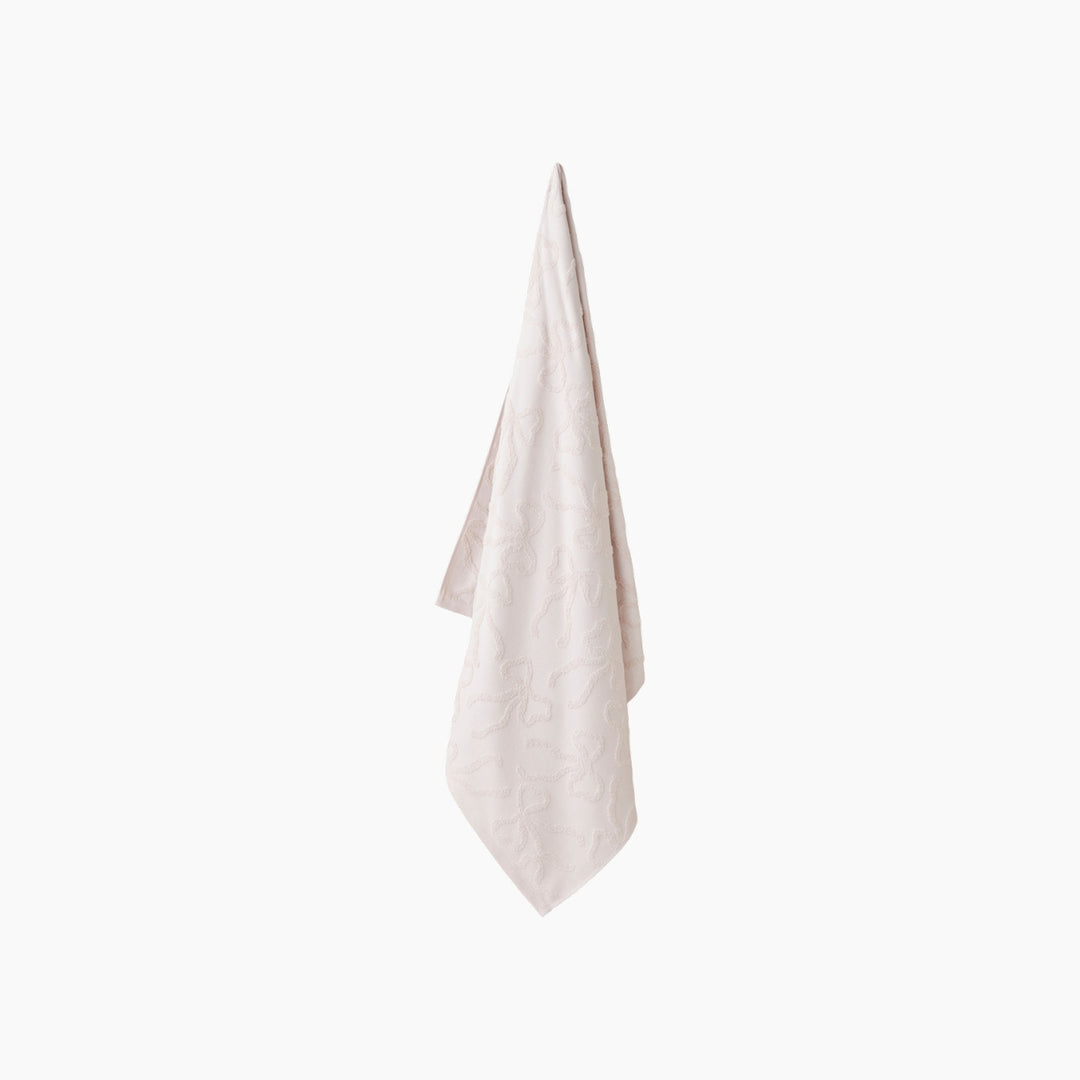 EH Cotton Jacquard Bath Towel 90 x 150 Cm Powder