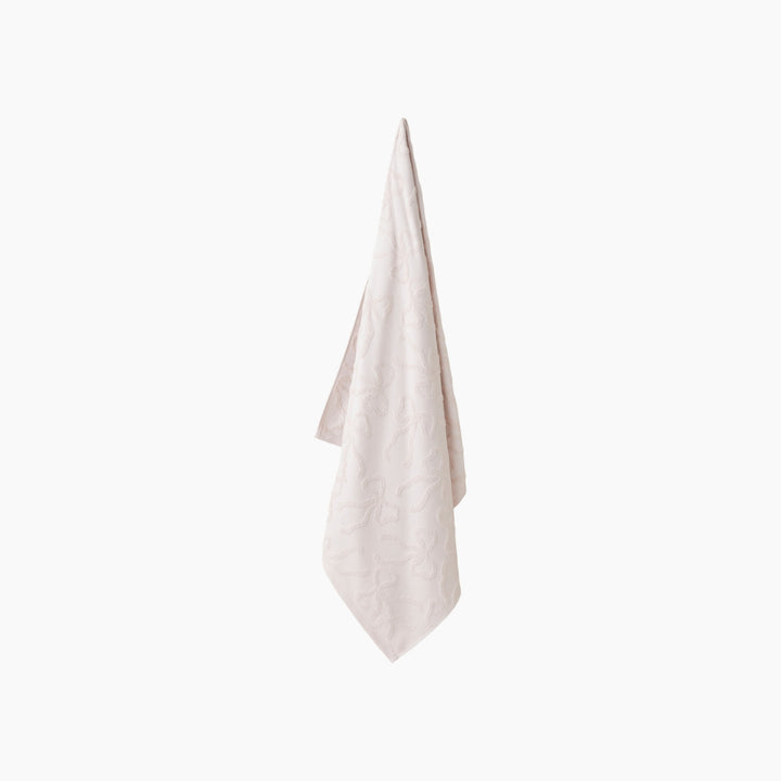 EH Cotton Jacquard Bath Towel 90 x 150 Cm Powder