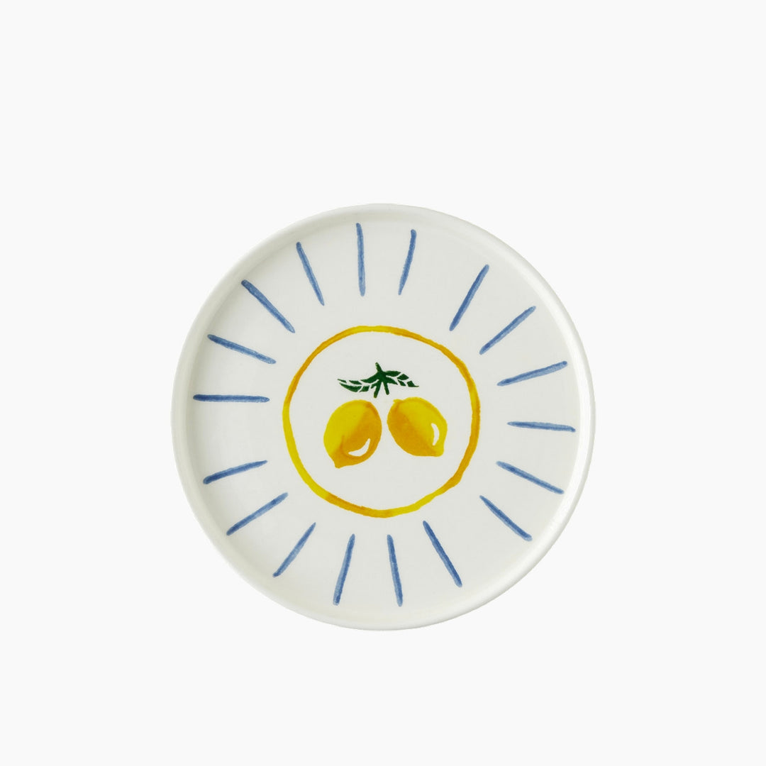 EH Dolce Vita Ceramic 6 Pcs Cake Set 20 Cm Yellow
