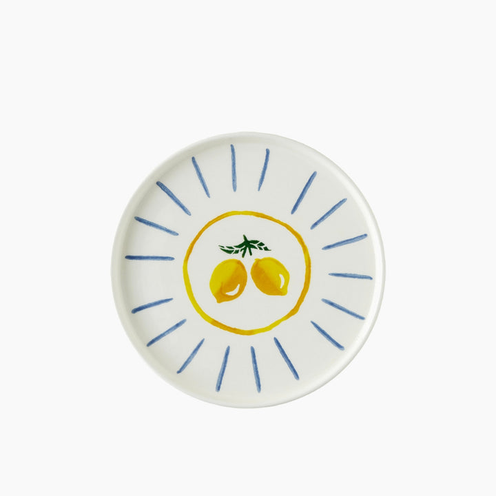 EH Dolce Vita Ceramic 6 Pcs Cake Set 20 Cm Yellow