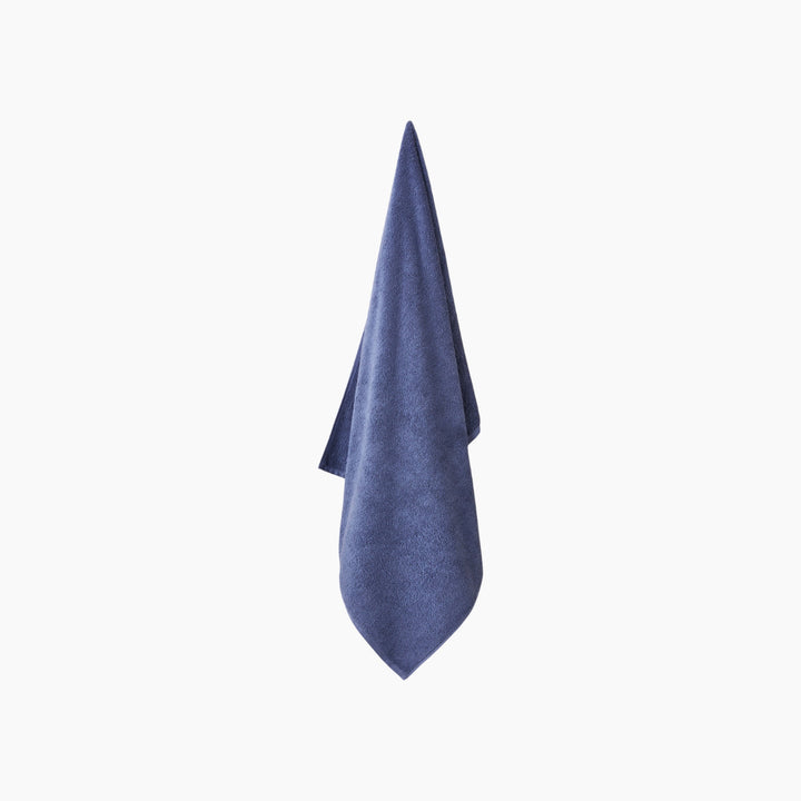 EH Aqua Cotton Bath Towel 90 x 150 Cm Navy Blue