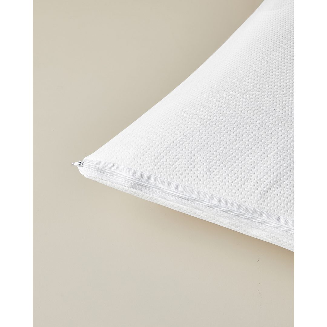 EH Knitted Waterproof Pillow Case 50 x 70 Cm White