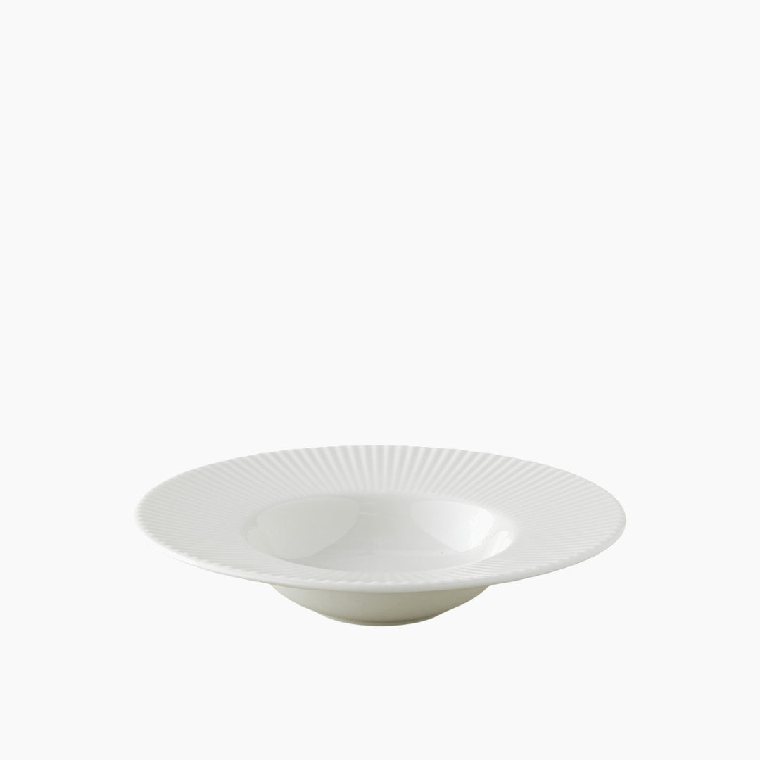 EH Lunara Porcelain Pasta Plate 27 Cm White
