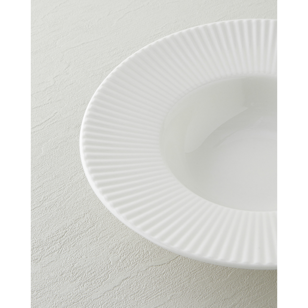 EH Lunara Porcelain Pasta Plate 27 Cm White