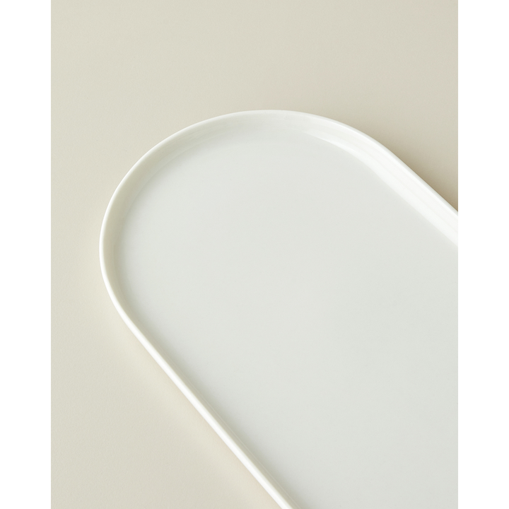 EH Verona Porcelain Rectangular Plate 30 Cm White