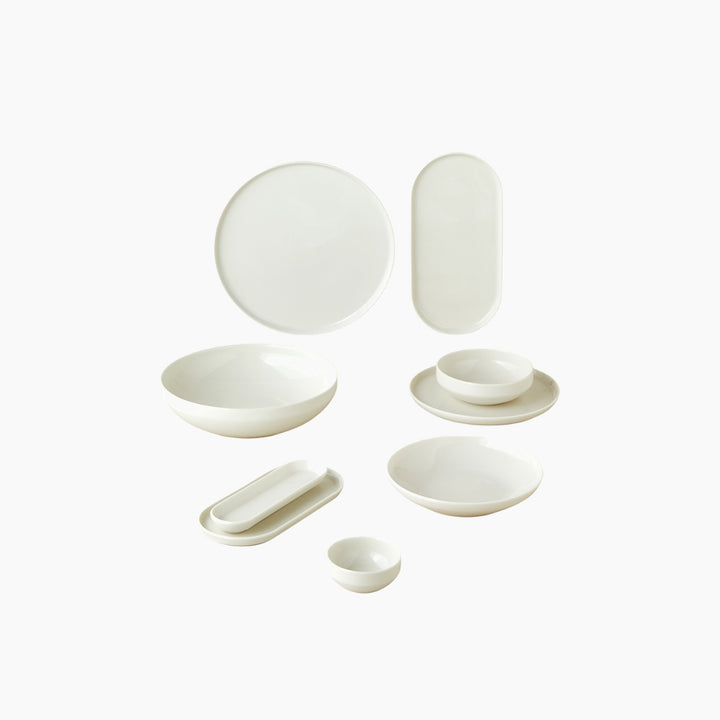 EH Verona Porcelain Rectangular Plate 30 Cm White