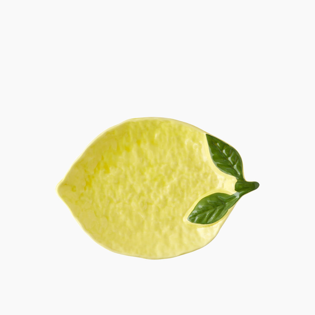 EH Ceramic Rectangular Plate Yellow