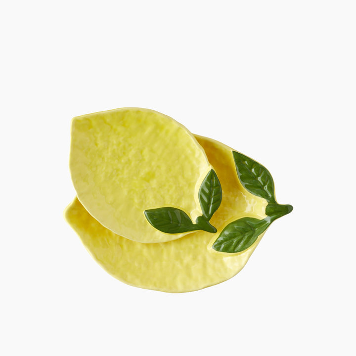 EH Ceramic Rectangular Plate Yellow