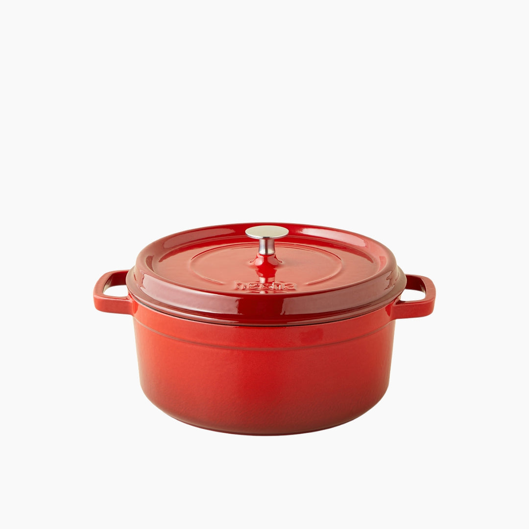 EH Hecha Iron Casting Shallow Pot 28 Cm