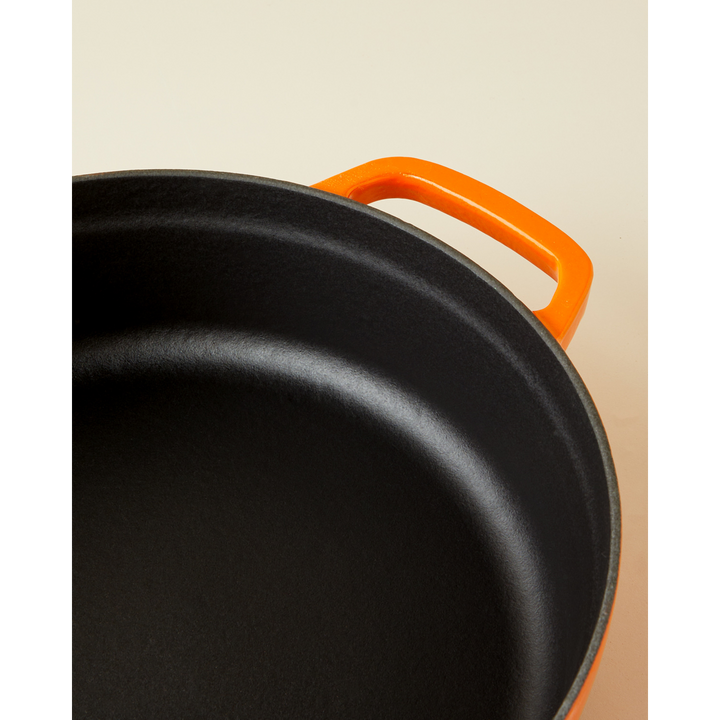 EH Hecha Iron Casting Shallow Pot 28 Cm