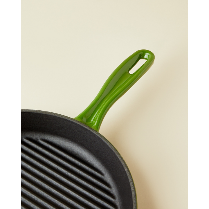 EH Hecha Iron Casting Round Grill Griddle 28 Cm